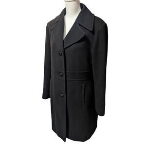 Kenneth Cole Reaction Wool Blend Winter Coat Size 12